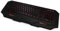 Ozone Gaming Blade – OZBLADEUS – Gaming-Tastatur mit Membran, LED rot und blau, 5 Profile, 50 Makro-Tasten, 128 KB Speicher, digital, US-Layout, Schwarz