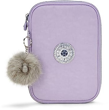 Kipling Damen 100 Stifte True Blue Case, Braut-Lavendel, 8.25''L x 6''H x 2''D, Kipling Kosmetiktasche für Damen, 100 Stifte