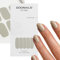 Doonails – Gel Folien Kiwi – 20 UV Gel Strips in 9 Größen mit Extra-Länge – Nagelfolien selbstklebend & UV härtend – Nagelaufkleber mit bis zu 14 Tagen Halt