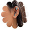 Inateannal Multicolour Turquoise Crawler and Ear Wrap Earrings