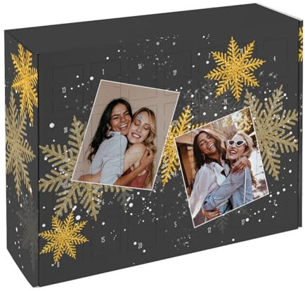 Herz & Heim® DIY Adventskalender mit Personalisierung - Design 2024 (2 Fotos)