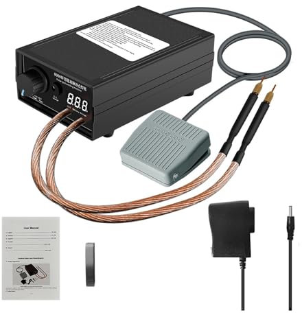 8000W Mini Spot Welder Kit DIY 18650 Battery Pack Welding Tools Portable Spot Welding Machine Pen for 0.1/0.3mm Nickel