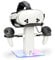 Baomaeyea Design Charging Dock Compatible with Meta Quest 3S/Quest 3 Accessories,RGB Charging Vertical Stand,Bottom LED Light & Non-Slip Mat (white)