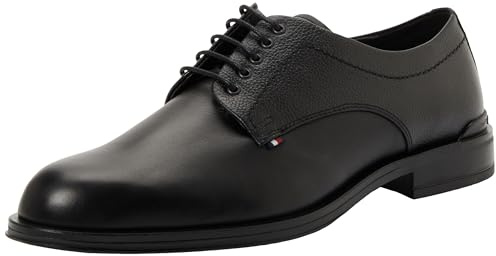 Tommy Hilfiger Uomo Scarpa Derby Corporate in Pelle