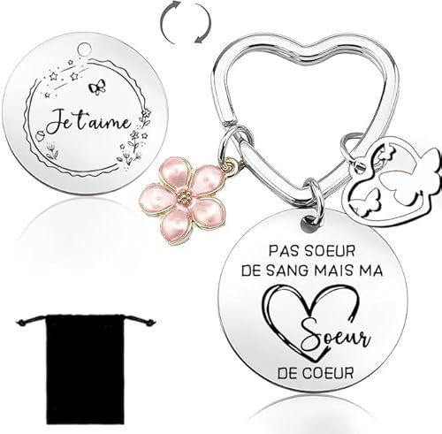 Cadeau Idée Originale de Clé pour Soeur (YZLPLP Cadeau CLE pour Soeur)