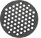 SUMTree 19cm Cast Iron Fire Grate, Fire Pit Grill Grate, Round BBQ Grill Grating Plate, Barbecue Cooking Grids&Grate for Indoor Outdoor High Heat Charcoal Stove Fireplace Furface