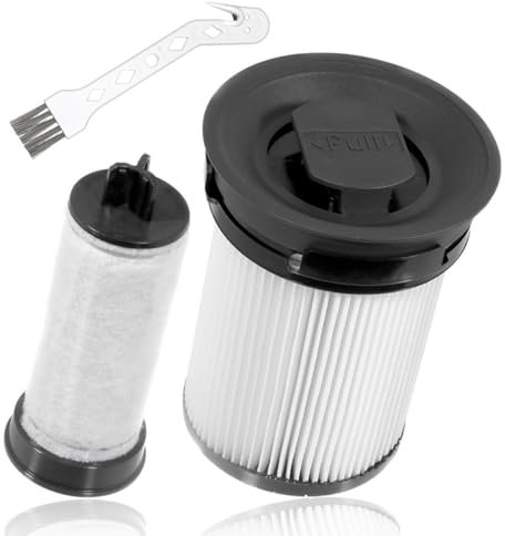 2 pezzi di ricambio filtri Hepa compatibili for aspirapolvere senza sacchetto Miele Triflex HX1