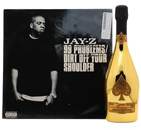 Armand De Brignac - Ace Of Spades - Brut Gold Champagne (Includes Jay-Z 99 Problems/Dirt Off Your Shoulder 12 Vinyl)