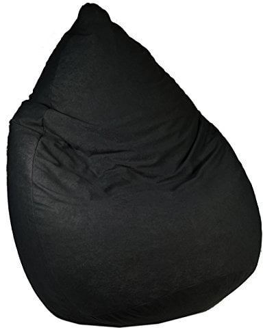 Heunec - 671164 - Sitzsack Microfaser 220 L, Schwarz