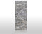 wandmotiv24 Duschrückwand Grober Stein Grau 80 x 200cm (B x H) - Acrylglas 4mm M0311