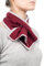Dalle Piane Cashmere - Nackenwärmer 100% Kaschmir - für Frau, Farbe: Bordeaux/Grau, Einheitsgröße