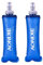 Win.Deeper 2PCS d'hydratation Bouteille Pliable Sports sans BPA PVC Souple l'eau Courante Bouilloire Doux randonnée Bouteille (250ml-2pcs)