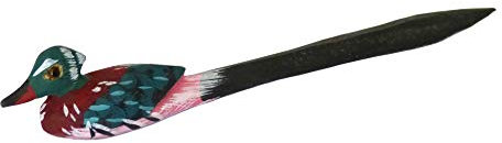 Brieföffner mit Ente aus Holz 20 cm