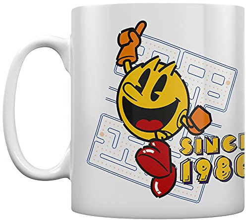 Pyramid MG26112 Pac-Man (Since 1980) Coffee Mug Kaffeebecher, Keramik, 5.3 Cubic_Centimeters