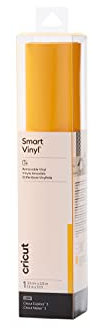 Cricut Smart Vinyl Removable | 1 sheet | 33cm x 3.6m | Maize Yellow