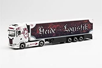 Herpa - Scania CS 20 HD Zugnaschine, 313797, Weiß/Schwarz