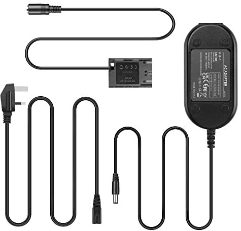 DR-E6 DC Coupler ACK-E6 Fully Decoded AC Power Adapter LP-E6 LP-E6N Dummy Battery Kit for Canon EOS 5DS 5DS R 5D Mark II 60D 60Da 6D 6D Mark ii 7D 70D 80D R7 Cameras