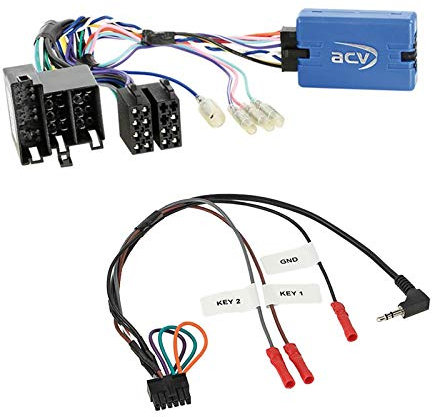 Lenkradfernbedienung Adapter Interface LFB Multi-Anschluss passend für Iveco Daily VI mit Delphi-Radio kompatibel mit verschiedenen Autoradios