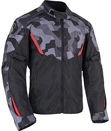 Oxford Men's Delta 1.0 Motorcycle Jacket, Camo, 2XL