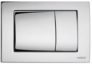 Valsir P6 Betätigungsplatte WC Chrom glänzend | VS0870235