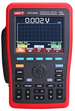 UNI-T UNI-TREND UTD1062C UTD1102C UTD1202C Handheld Digital Storage Oscilloscope+Waveform Generator+Multimeter with USB(UTD1202C)