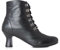 Joe Browns Femme Bottines à Talons à Lacets en Cuir avec détails Brogue, Noir, 39 EU Large