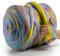 MeriWoolArt® 100% XXL Merino Wolle Garn 4-5cm Dicke Wolle Garn, Filzwolle Trockenfilzen Nassfilzen, DIY Wolle Garn Decke, Decke Baby Wolle, Arm Stricken Decke Garn Einhorn, 1Kg