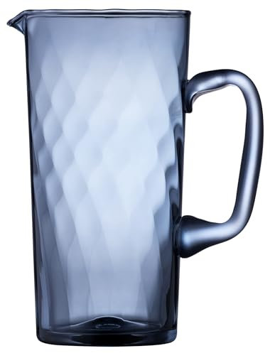 Lyngby Glas Vienna Kanne, Karaffe, 1,9 Liter, Blau