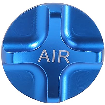 Rtauhife Bike Air Gas Shcrader Caps Bike Suspension Bicycle Front Fork Parts for Road Bike Blue