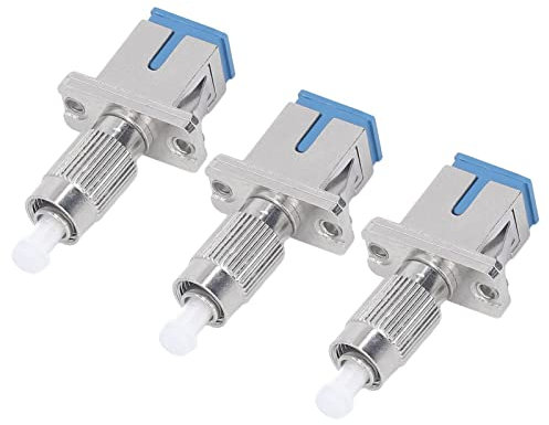 ZJchao Localizzatore Visivo Guasti Adattatore Convertitore Fibra Ottica FC a SC, Bassa Perdita di Inserzione, Soppressione del Rumore, Resistenza Alle Alte Temperature, Connettore in