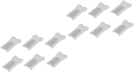 ibasenice 12 Piezas Cerradura De Seguridad Para Niños Puerta Corredera De Seguridad Para Niños Cerradura De Puerta Corredera Para Seguridad Infantil Nevera Cerradura Infantil Cerradura A