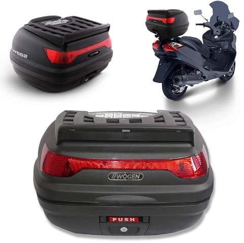 Motorradkoffer Top Case 52 lt Motorrad Roller Rollerkoffer Motorradtasche