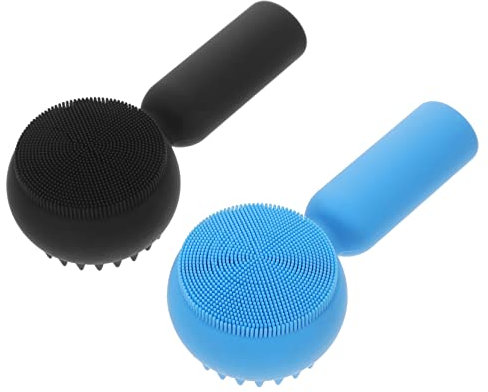 BIUDECO Hochwertiges 2-teiliges Silikon-gesichtsreinigungsbürsten-set Für Die Tiefenreinigung Und Sanftes Peeling