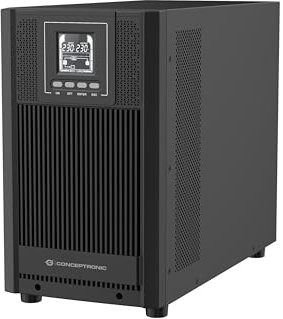 Conceptronic UPS CONCEPTRONIC ZEUS52ES3K 3000VA/2700W Online Tower UPS Schuko -HID-EPO- Capacita della batteria 72V - 12V/9AH 4P Schuko