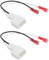 ECSiNG 1 Par de Adaptadores de Altavoces para Coche Compatible con Toyota Lexus Compatible con Subaru.