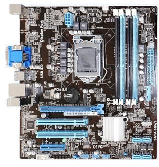 Placa Base para Juegos Placa Base Fit For ASUS P8B75-M con chipset Intel B75, zócalo LGA 1155, 4 DIMM DDR3, 32 GB, PCI-E 3.0 for Core i7, i5, i3