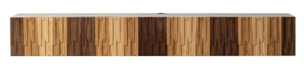 ksjdieunf Mobiletto Mobile TV A Parete Semplice, Sospeso Ultrasottile in Legno Massello for Piccoli Appartamenti Mobile TV Moderno(B:225CM*25CM*35CM)