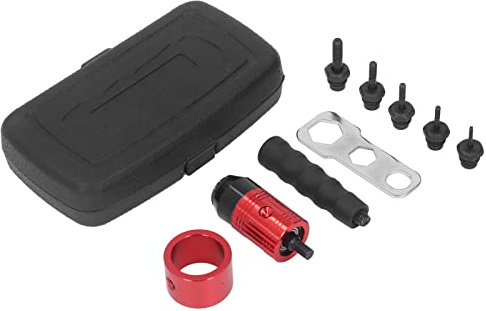 Nut Gun Adapter Efficient Rivet Nut Drill Converter Attachment Tool Kit Clutch Type for Wide Range Applications