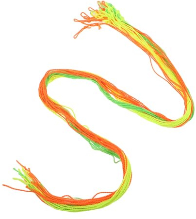 LALADEFIEE 60 Stück 60 Stück Yoyo Ersatzschnur 24-strängig 104cm Nylon Profi Zubehör für Wettkampf und Training Farbig Langlebig Reaktionsschnell
