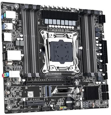 Scheda madre Scheda madre Fit For X99EL MAX LGA 2011 con CPU E5 2666 V3 + 4 * 16 GB = 64 GB DDR3 ECC RAM Xeon X99 Combo placa Kit Quad channel SATA 3.0