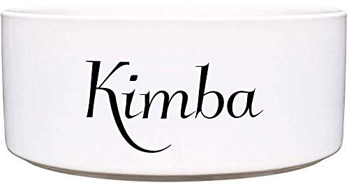 Cadouri Keramik Hundenapf Futternapf Wassernapf mit Name deines Hundes ︎ personalisiert ︎ - 1.300 ml