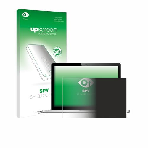 upscreen 14 Anti-Spy Blickschutzfolie für 14,0 Zoll Notebooks (35.6 cm) [310 x 175 mm, 16:9] - Made in Germany, Privacy Displayschutz-Folie