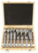 Metallbohrer Set Groß,8PCS Bohrer Metall Bohrer-Set Hochgeschwindigkeitsstahlbohrer Spiralbohrer Metallbohrer Satz Stahlbohrer Satz 8-teilig Zubehör Elektrowerkzeug Bohrschrauber Ø 14-25 mm