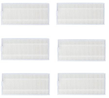 Filtro de Accesorios de Repuesto para Cecotec Conga 7090 IA 6090 Ultra 5090 5490 Robot Aspirador 6 Paquetes de filtros