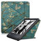 HEISHAYU Étui Housse Coque pour Kobo Libra Colour (2024) / Kobo Libra 2 (2021) 7 eReader,Case avec Fonction de Veille/réveil Automatique et Fermeture magnétique,Fleur