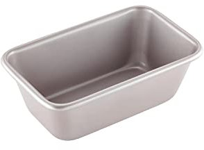 CHEFMADE 0,5 kg Antihaft-Brotbackform, rechteckig, Brotform, Fleisch- und Brotbackform zum Backen im Ofen (Champagner Gold)