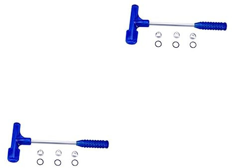 Allayu 2 Satz von Impact Bullet Puller Hammer mit DREI Sätzen Handwerkzeug Sicherheit bequemer Griff professionelle Haushaltsgeräte blau, Blau 2Satz