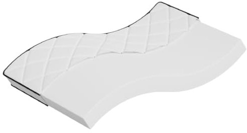 vidaXL Matratze Schaumstoff Mittelweich 90x200 cm