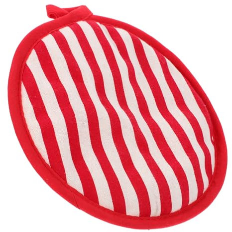 Ciieeo Dämmplatten Untersetzer Tischsets ofenisolierte Unterlage Waschbares rundes Tischset Wok-Matte Tischkissen Haushalt Füllwatte Wok-Pad Topfregal Verbrühschutzmatte