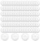 100pcs Rondelles en Plastique, 45mm Rondelles Plates en Plastique, Rondelle Plastique Polypropylène Rondelles en Mousse pour la Fixation et le Support des Panneaux Isolants en Mousse